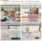 Collapsible Wash Basin 9L, Foldable Dish Tub - Image 8