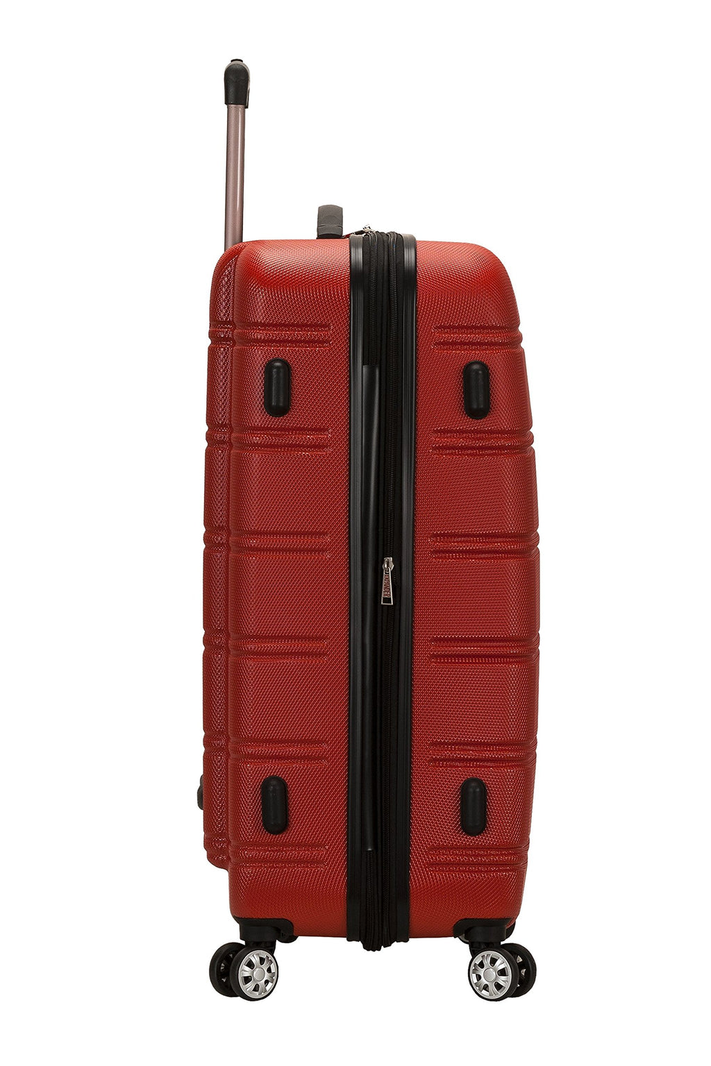Melbourne Hardside Expandable Spinner Wheel Luggage (Red / Checked Large 28")