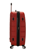 Melbourne Hardside Expandable Spinner Wheel Luggage (Red / Checked Large 28")