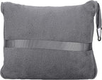 BlueHills 2-Pack Premium Soft Travel Blanket Pillow Airplane Blanket in Soft - Image 8
