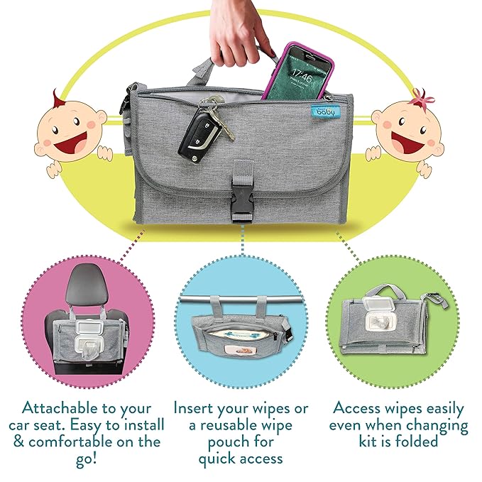Kopi Baby Portable Diaper Changing Pad - Image 4