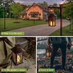 Outdoor Solar Lanterns, Waterproof Hanging Lantern - Image 5