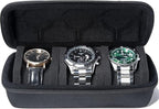 3 Slot Hard Watch Travel Case, Watch Roll Case Storage and Organizer - Image 7