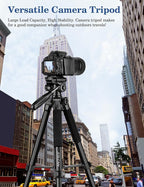 JOILCAN 75" Camera Tripod, Tripod - Image 4
