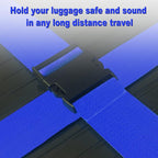 Luggage Straps for Suitcases TSA Approved Travel Belt 8 Pack by Chelmon - Image 4