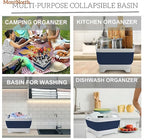 Collapsible Wash Basin 9L, Foldable Dish Tub - Image 8