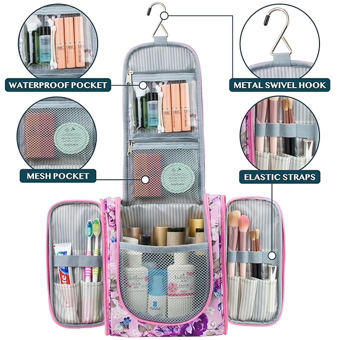PAVILIA Toiletry Bag Travel Bag - Image 2