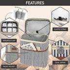 opux 6 Bottle Carrier Tote | Insulated Padded Wine Cooler Bag - Image 4