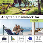 Tranquillo Ultimate Relaxation Portable Hammock Stand - Image 8