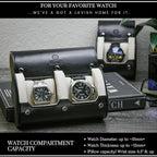 2 Watches Travel Case for Men - Image 2