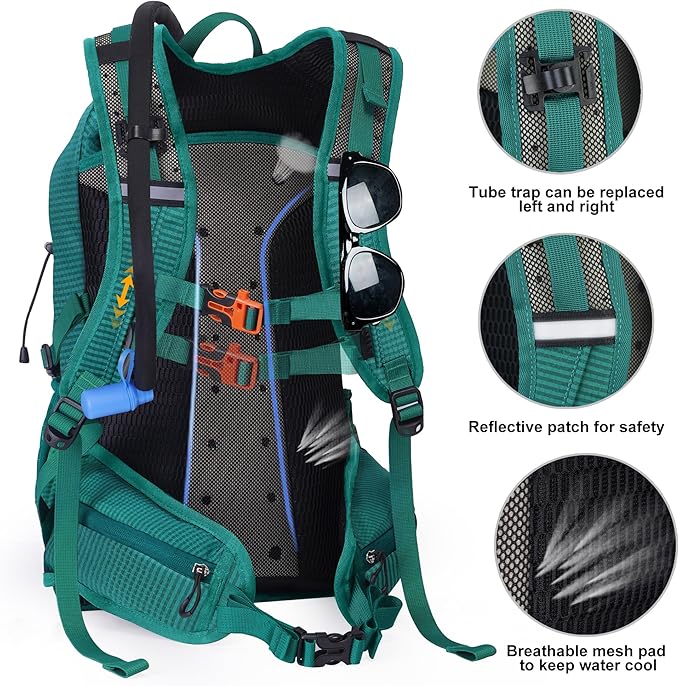 Hydration Backpack 3L Water Bladder, Hiking Water Backpack - Image 4