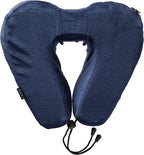 Lewis N. Clark Contoured Memory Foam Hexform Travel Cervical Neck Pillow - Image 4