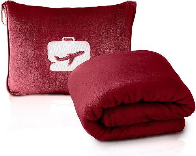 EverSnug Travel Blanket and Pillow by EverSnug