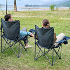 TIMBER RIDGE Oversized Folding Camping Chair Support 550 LBS, Heavy Duty - Image 9