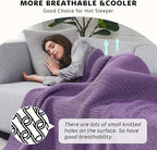 L'AGRATY Knitted Weighted Blanket - Image 4