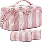 BOYATU Makeup Bag Travel Cosmetic Bag: 3 Pcs Set Portable Make up Bags by BOYATU