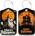 2 Pack Bat and Ghost Luggage Tags by Unknown