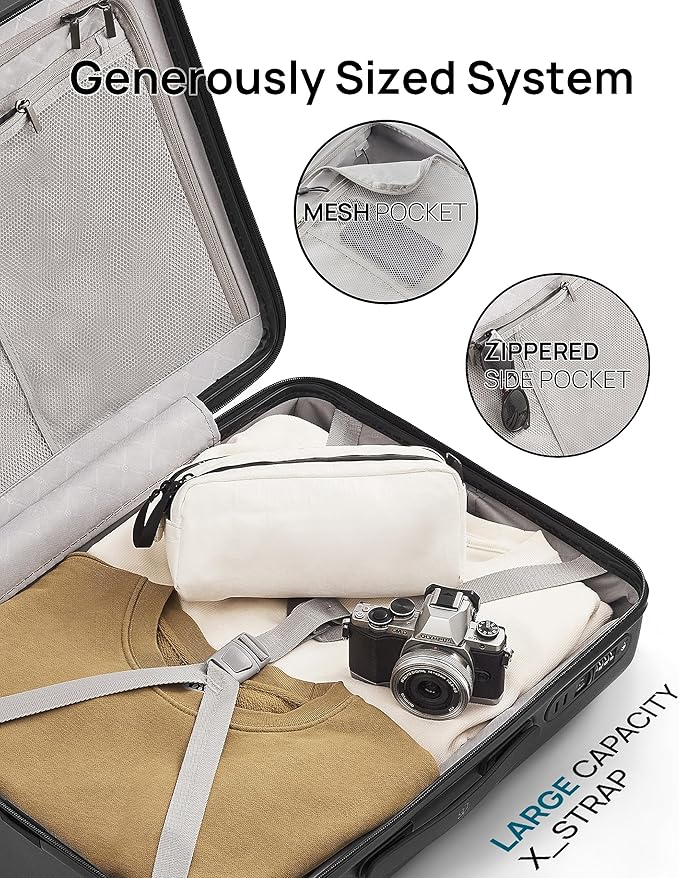 Carry on Luggage 22 X 14 X 9 Airline Approved, 20 Inch Luggage - Image 5