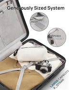 Carry on Luggage 22 X 14 X 9 Airline Approved, 20 Inch Luggage - Image 5
