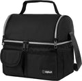 opux Lunch Box for Men, Adult Lunch Box Cooler, Insulated Lunch Bag Women by OPUX