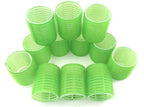 Jumbo Hair Rollers Curlers Self Grip Holding Rollers Hairdressing Curlers Hair Design Sticky Cling Style For DIY Or Hair Salon By Kamay's (Gripping Sticky Rollers 48mm/1.9"Large Size12PCS)Random Color