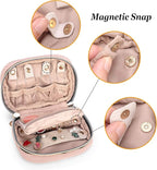 Teamoy Mini Jewelry Travel Case, Storage Organizer Bag - Image 3