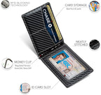 SERMAN BRANDS RFID Blocking Wallet Slim Bifold - Image 5
