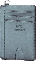 FurArt Slim Minimalist Wallet, Front Pocket Wallets, RFID Blocking, Credit Card by FurArt