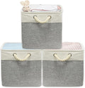 SIMPLE HOUSEWARE Fabric Storage Cubes, 3 Pack by SimpleHouseware