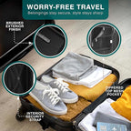 24 Inch Luggage with Spinner Wheels, Hard Shell Suitcase with TSA Locks - Image 3