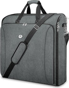 MATEIN Travel Garment Bag, Double Layer Folding Suit Bag by MATEIN