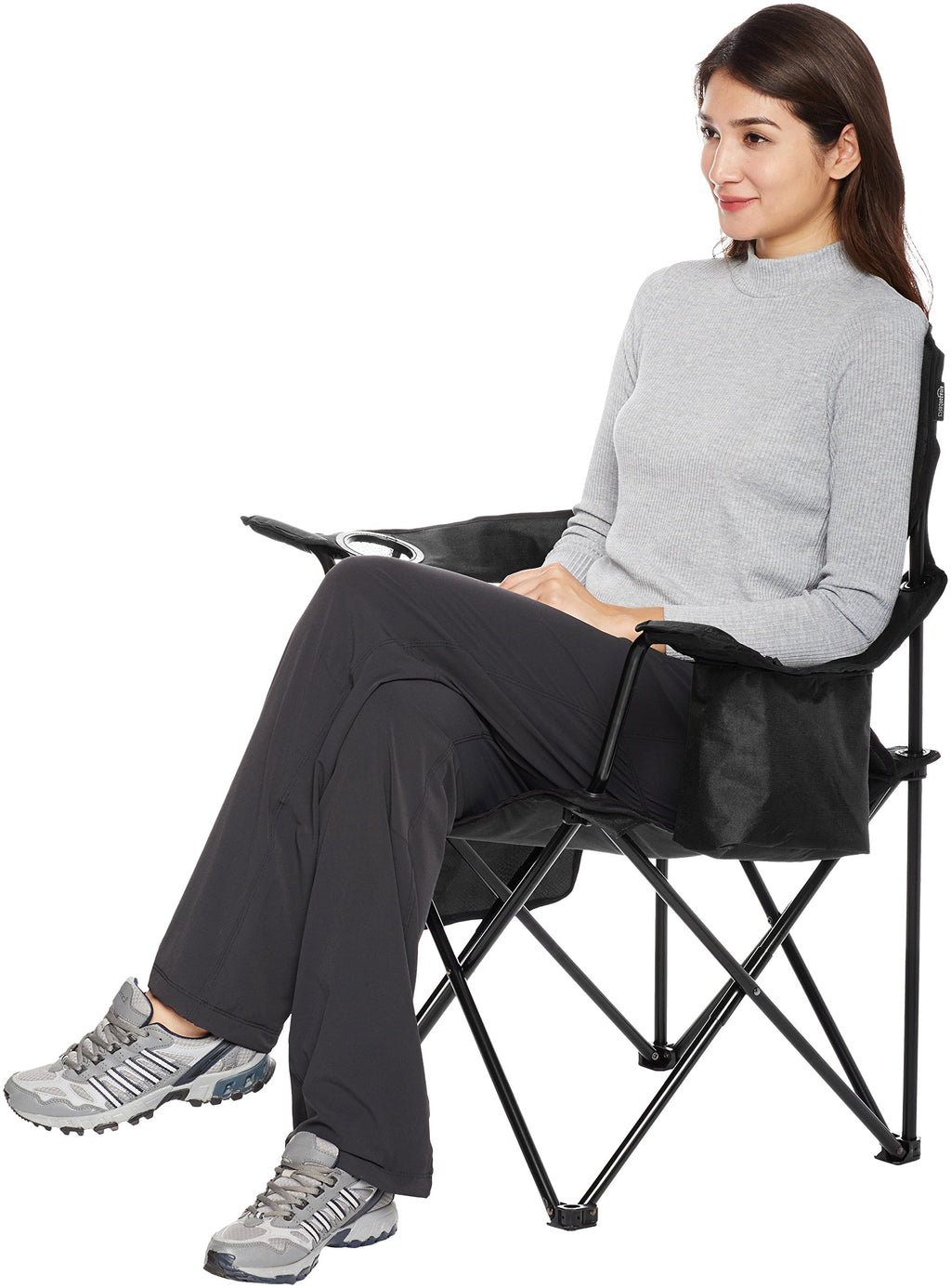 Portable Camping Chair with 4 (Large, Padded)