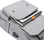 YALUNDISI Vintage Backpack Travel Laptop Backpack - Image 5