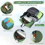 FIORETTO 15L Hiking Backpack for Women Men Mini Packable Backpack Lightweight - Image 4
