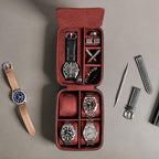 ROTHWELL 5 Watch Travel Case Storage Organizer - Image 3