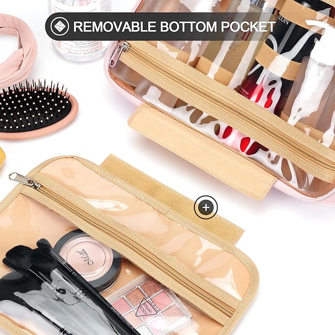 Travel Hanging Toiletry Bag for Women, - Image 5