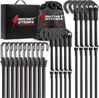 Rocket Straps - Ultimate Adjustable Outdoor Bungee Cord Assortment - Heavy Duty by RocketStraps