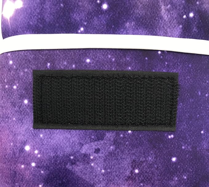 Wanty Hair Straighteners Case with Fastener - Neoprene Curling Iron Holder Flat Iron Curling Wand Travel Cover Case Bag PouchShield Curling Iron Cover - Flat Iron Travel Pouch (Purple Sky)