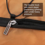 110L Expandable to 140L 32” Foldable Oxford Soft-Sided Rolling Duffle Bag - Image 3