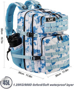 LHI Military Tactical Backpack for Men and Women 45L Army 3 Days Assault Pack - Image 3