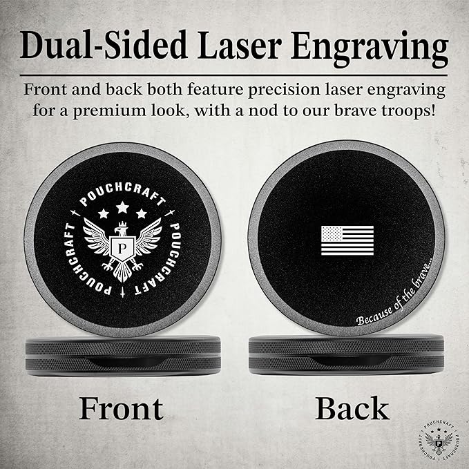 Metal Pouch Can | Metal Container | Slim EDC Pocket Tin | Airtight & - Image 2