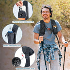 FIORETTO 15L Hiking Backpack for Women Men Mini Packable Backpack Lightweight - Image 2