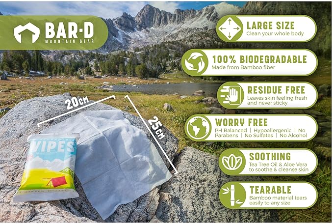 Bar-D Biodegradable Body Wipes - Image 6