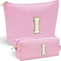 YOOLIFE Mom Birthday Gifts for Women, Personalized Monogram Makeup Bag Cosmetic by YOOLIFE