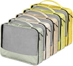 5 Pcs Packing Cubes for Suitcase Large Travel Cubes Carry on Luggage Organizer - Image 5