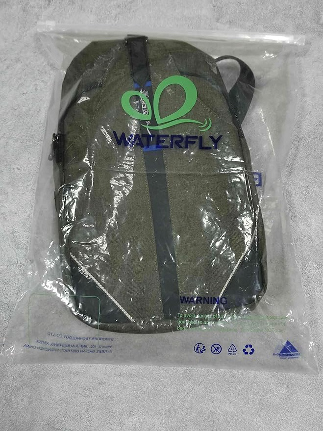 WATERFLY Small Crossbody Sling Backpack Anti Theft Backpack - Image 10