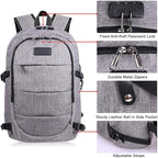 Travel Laptop Backpack Water Resistant Anti-Theft Bag - Image 4