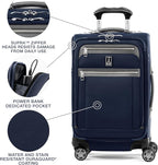 Travelpro Platinum Elite Softside Expandable Carry on Luggage, 8 Wheel Spinner - Image 6