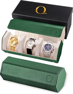 Napa Leather Watch Rolls for Men by QWatch