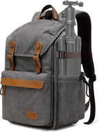 Padwa Lifestyle Gray Camera Backpack - Image 9